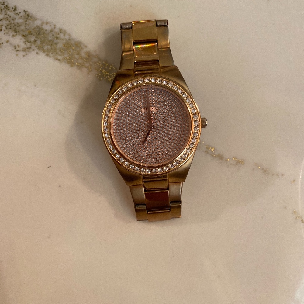 Guess Rose Gold Watch